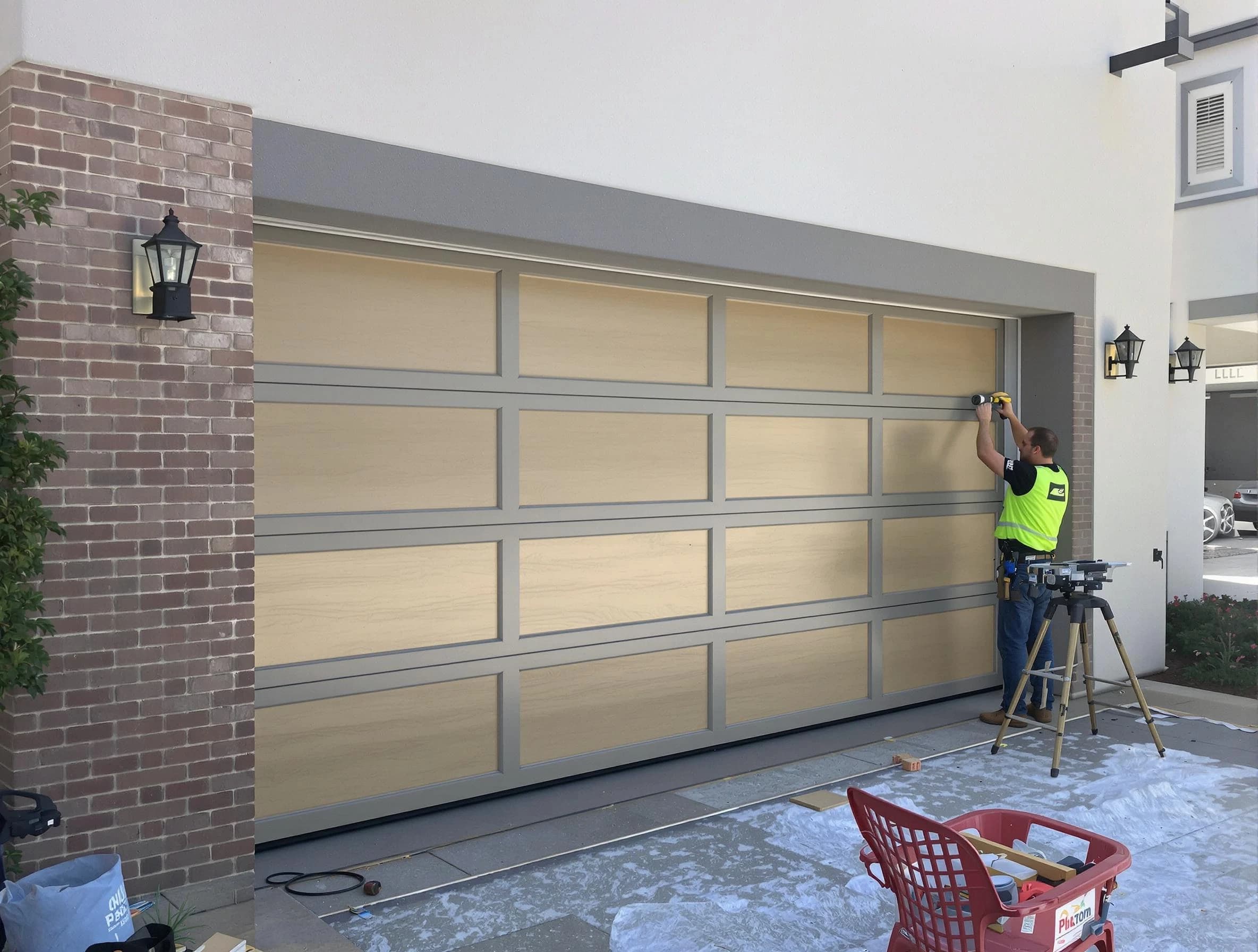 Garage door replacement service by Scottdale Garage Door Repair in Scottdale