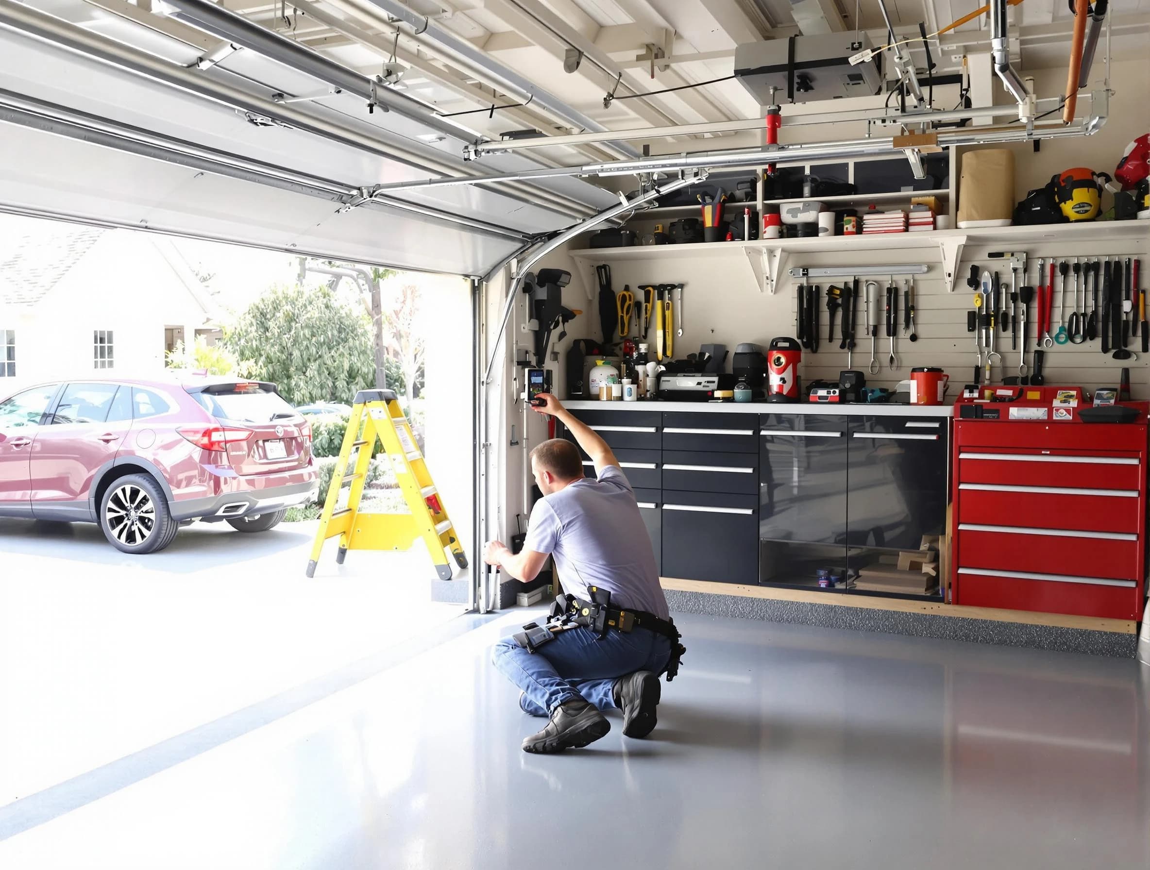 Local garage door repair service by Scottdale Garage Door Repair in Scottdale