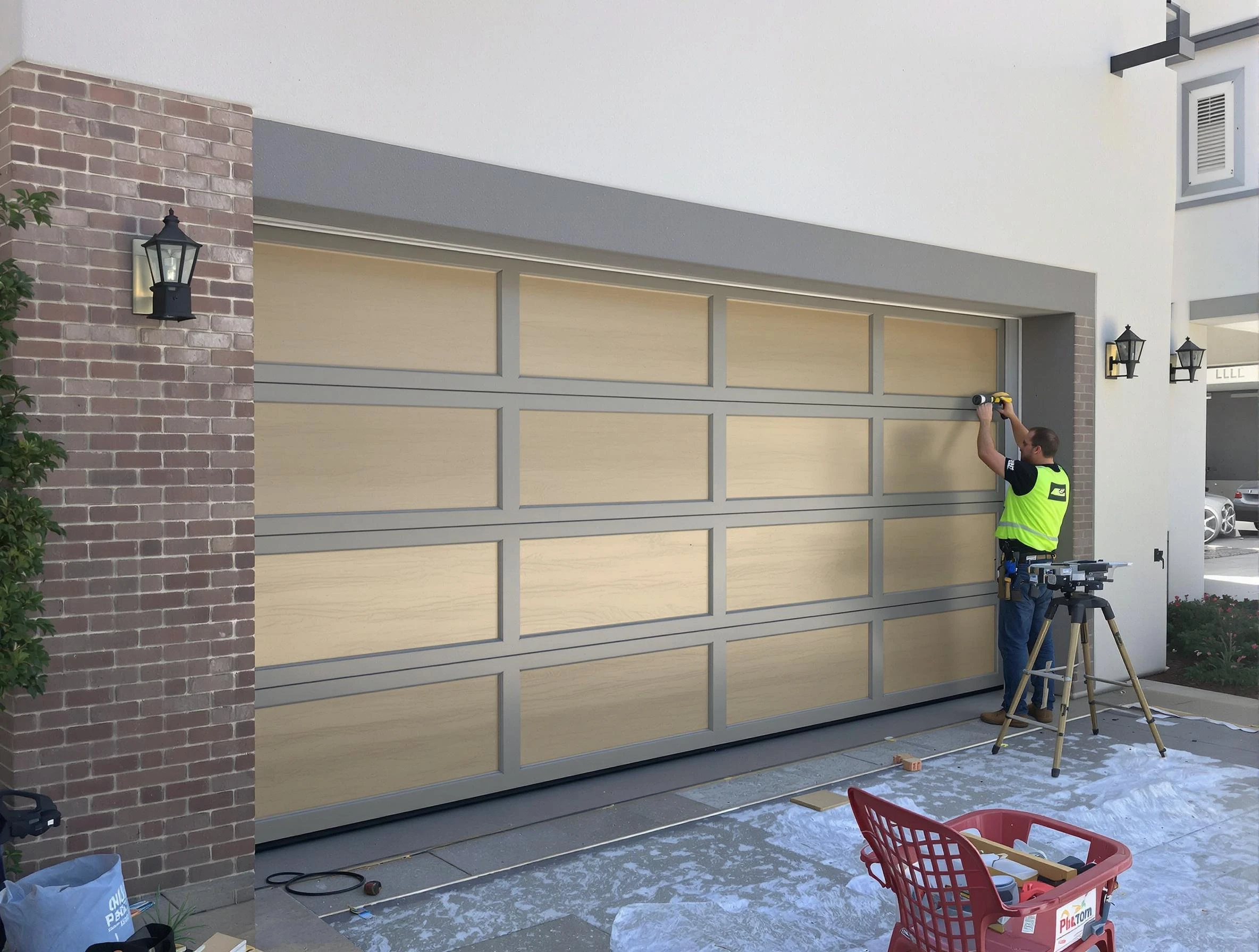 Garage door replacement service by Scottdale Garage Door Repair in Scottdale